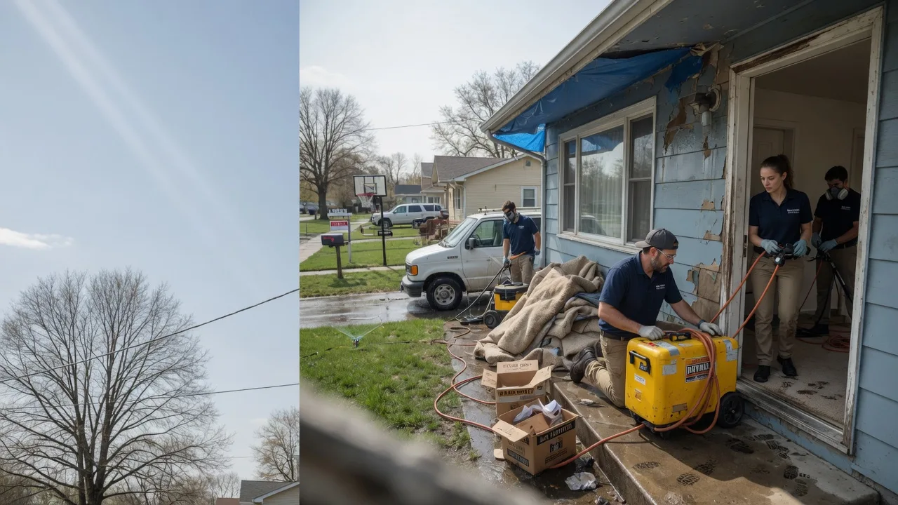 Basement Flood Cleanup in Archie, MO near me